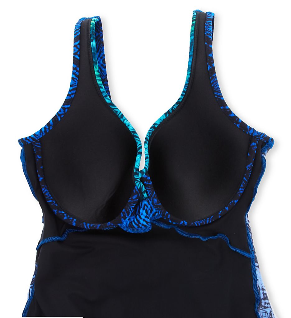 Miraclesuit Ocean Ombre It's A Wrap One Piece Swimsuit