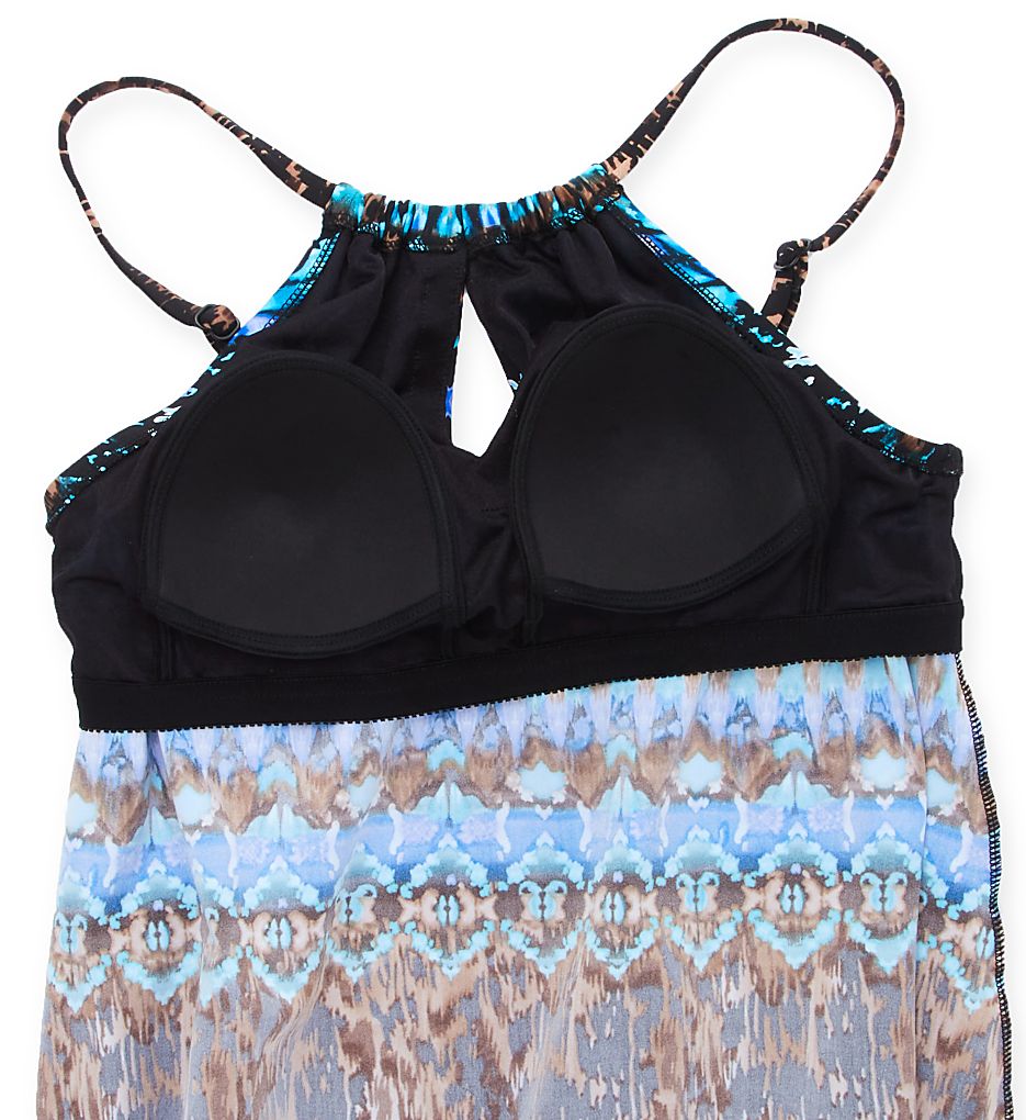 Miraclesuit Untamed Peephole Tankini Swim Top