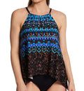 Miraclesuit Untamed Peephole Tankini Swim Top
