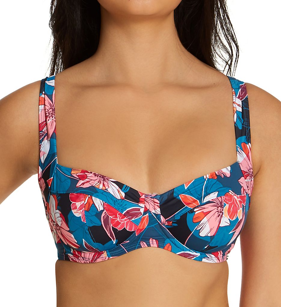 Panache Anya Riva Print Full Cup Bikini Swim Top