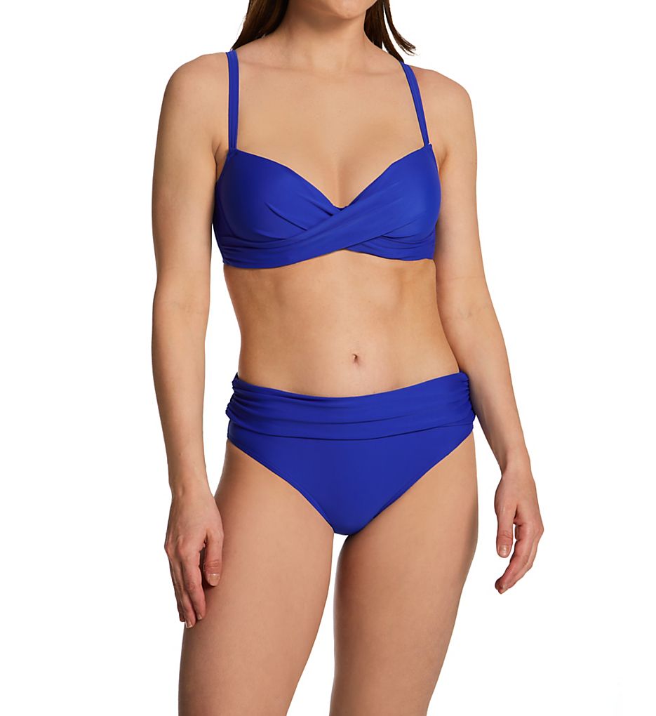 Pour Moi Free Spirit Fold Over Brief Recycled Swim Bottom