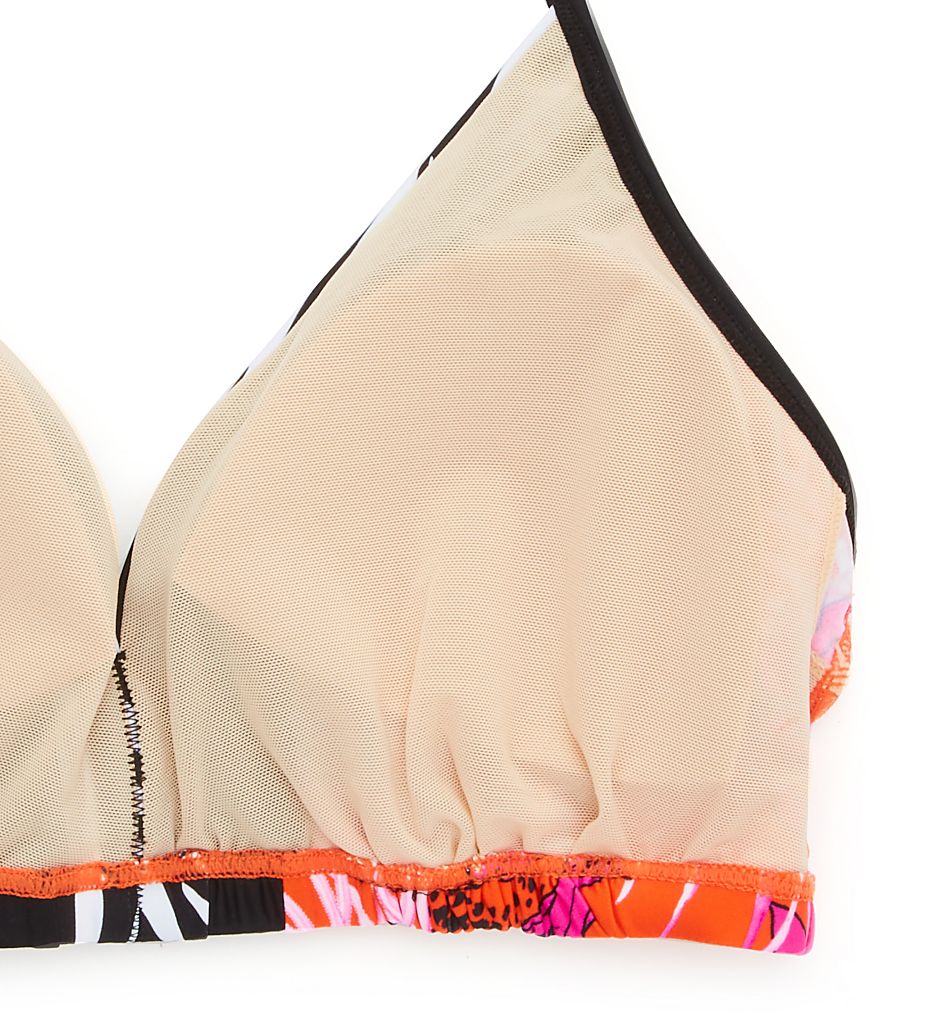 Pour Moi In The Mix Non Wired Padded Triangle Swim Top