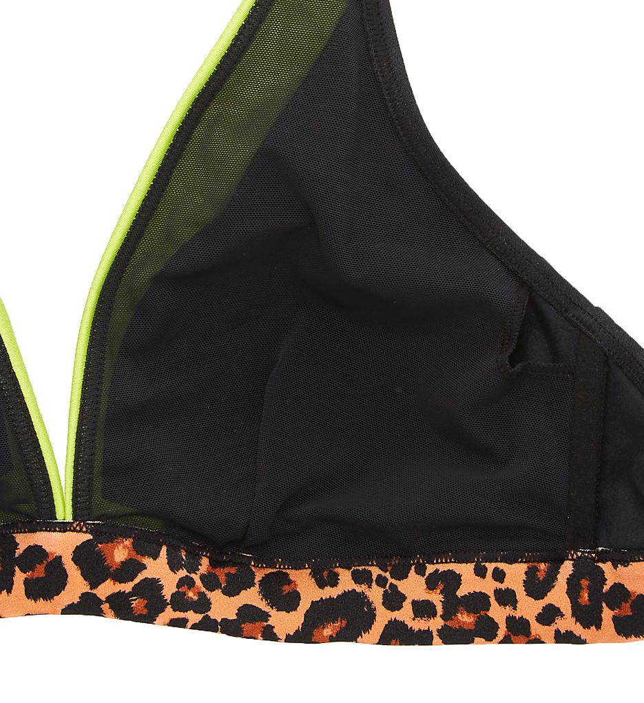 Pour Moi Palm Springs Color Block Triangle Swim Top