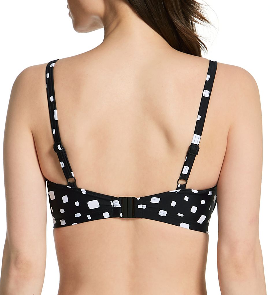 Pour Moi Cascade Underwire Lightly Padded Frill Swim Top