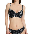 Pour Moi Cascade Underwire Lightly Padded Frill Swim Top