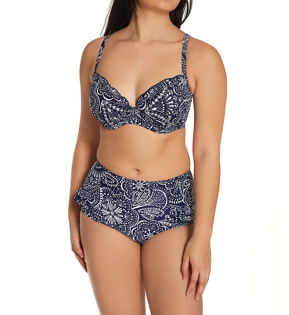 Pour Moi Hot Spots Lightly Padded Underwire Swim Top