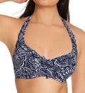 Pour Moi Hot Spots Halter Underwire Bikini Swim Top