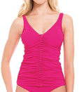  Waterfall D-Cup Underwire Tankini Swim Top