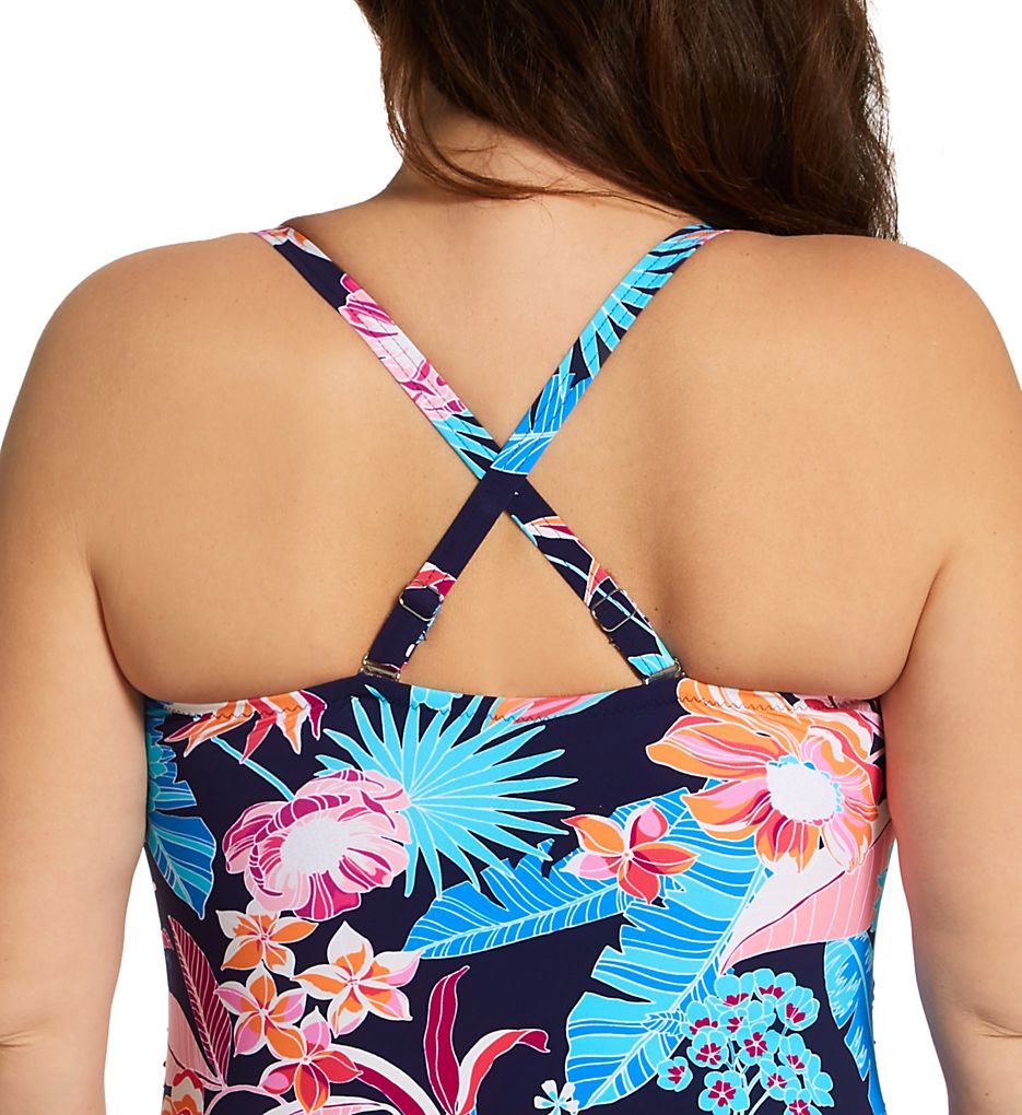  Plus Size Bohemian Gypsy Bandeau Swim Dress