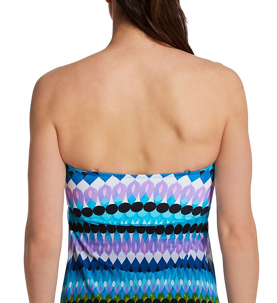  Moroccan Escape Bandeau Flyaway 1 Pc Swimsuit