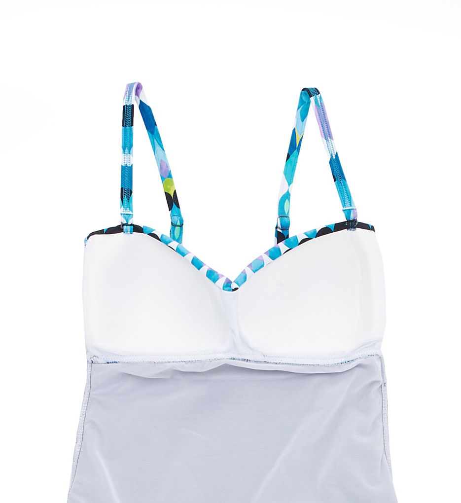  Moroccan Escape Bandeau Flyaway 1 Pc Swimsuit