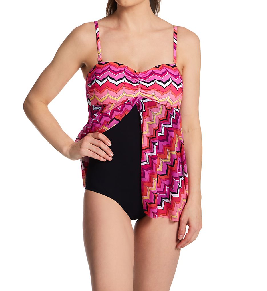  Palm Springs Bandeau One Piece Swimsuit