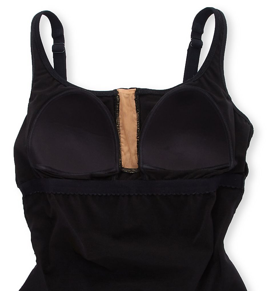  Twist Round Neck Skirted One Piece Swimdress