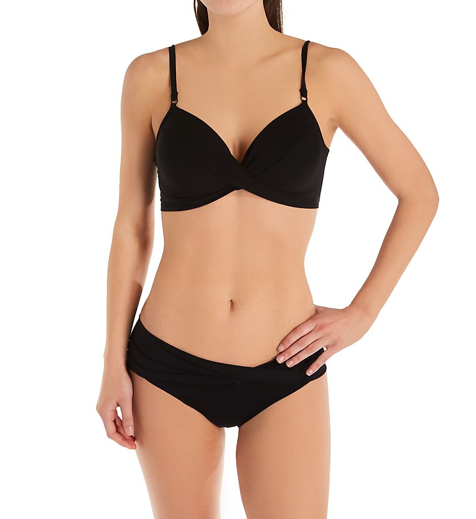  Ava D Cup Twist Front Bikini Swim Top