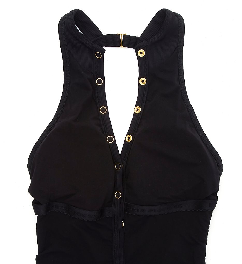  Amy One Piece High Neck One Piece Swimsuit