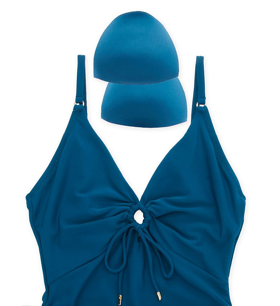  Aubrey Keyhole Side Adjust One Piece Swimsuit