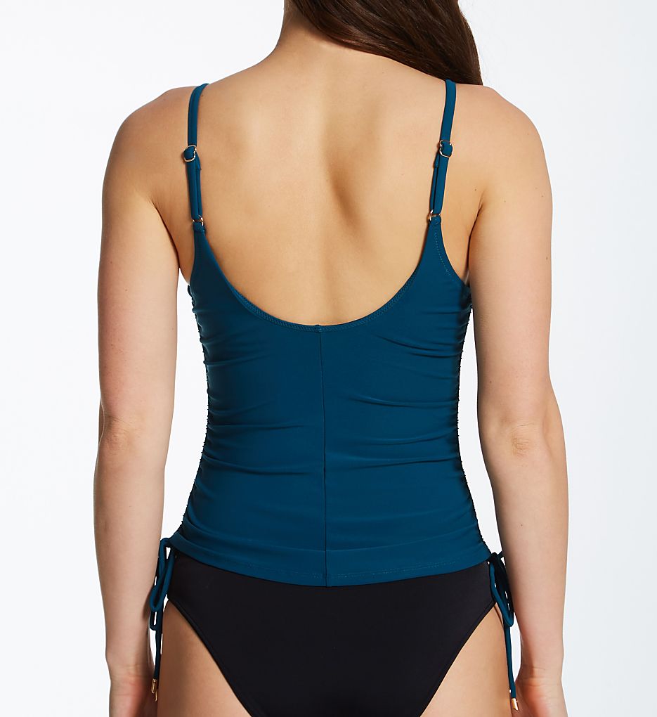  Aubrey Side Adjustable Tankini Swim Top