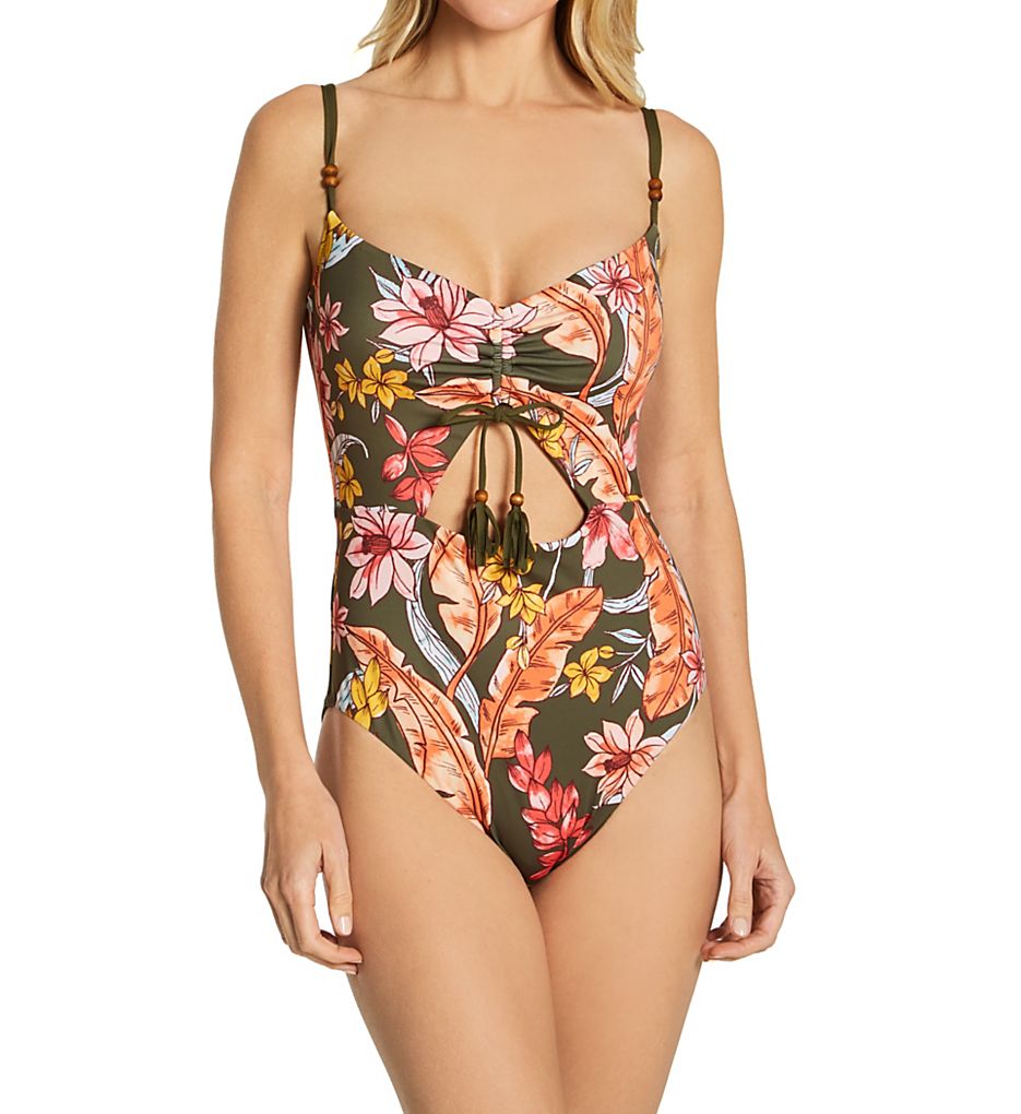 Sanctuary Organic Botanic Keyhole Mio One Piece Swimsuit