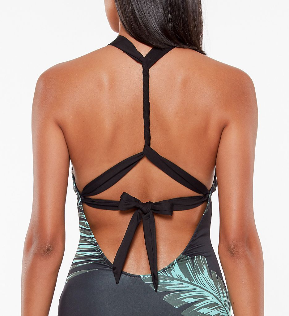 Sanctuary Palmetto Paradise High Neck Mio One Piece Swimsuit