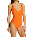 Sanctuary Splash Solids High Leg One Piece Swimsuit