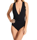  Jelly Beans Cinch Ruffle One Piece Swimsuit