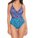  Mojito Kiss Kiss Surplice One Piece Swimsuit