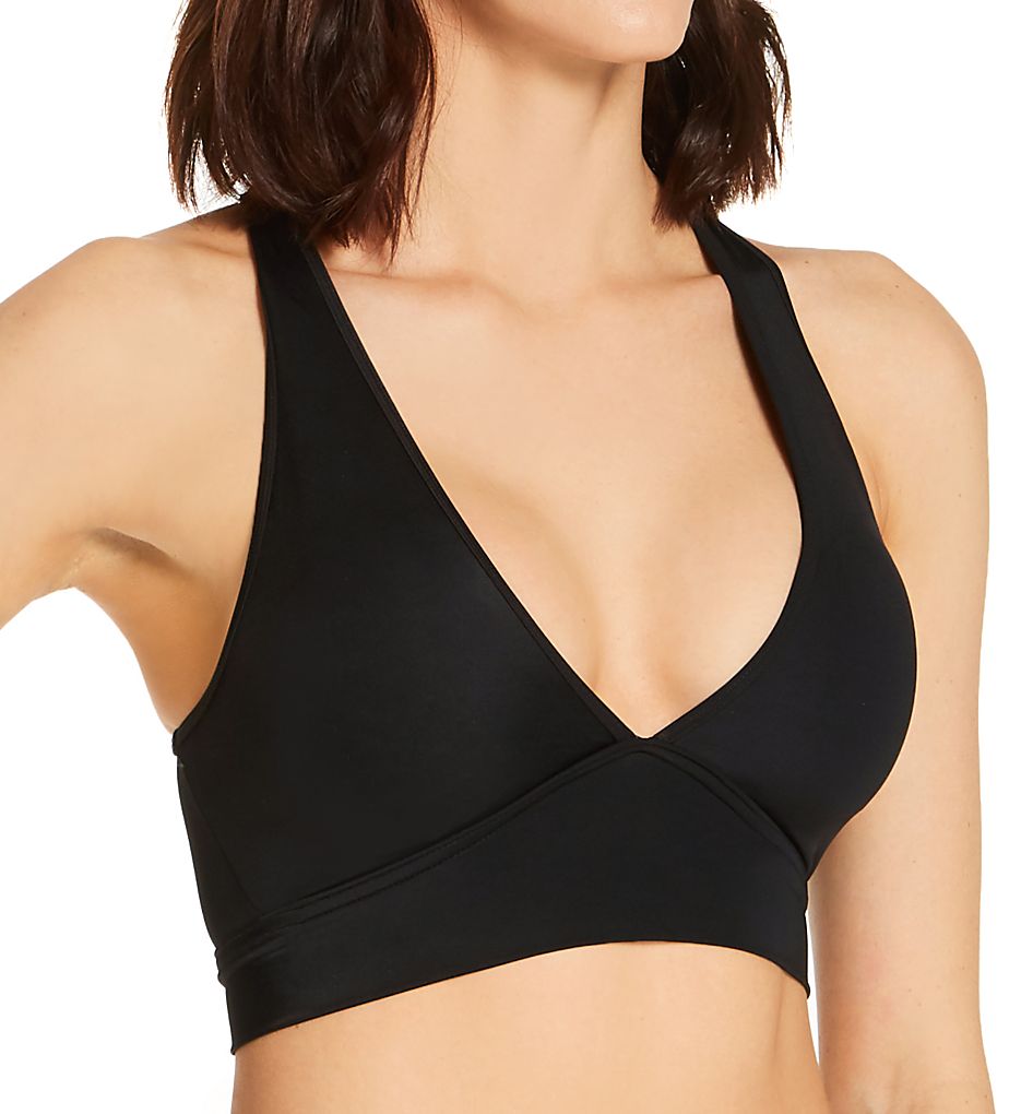  Cut-Out Racerback Bikini Swim Top