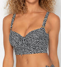  Longline Underwire Bikini Swim Top