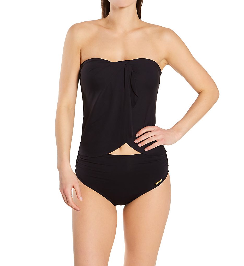 Vince Camuto Sanremo Shades Draped Bandini Swim Top